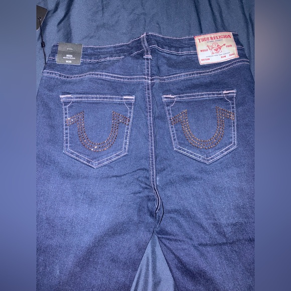 True Religion Women's Dark Blue Boot Cut Jeans - Picture 1 of 2